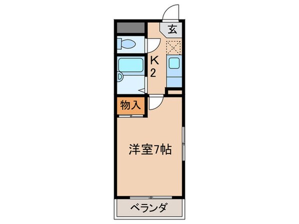 サンピア丸野の物件間取画像